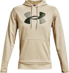 Толстовка Under Armour с большим логотипом, Khaki Base (289)/Baroque Green