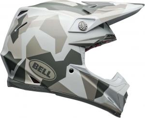 Шлем BELL Moto-9S Flex (Rover Gloss White Camo - Large)