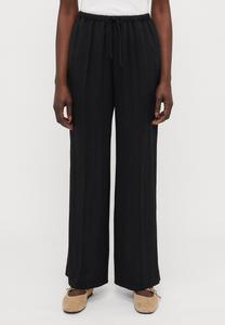 Брюки RELAXED WIDE TROUSERS Gina Tricot Tall, черный