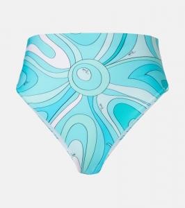 Бикини-трусики Marmo high-rise Pucci, Turquoise