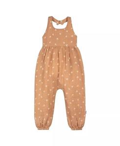 Марлевый комбинезон с лямкой на бретельках для маленьких девочек Gerber, розовый