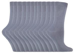 Тонкие удобные разноцветные женские носки до щиколотки Sock Snob, серый