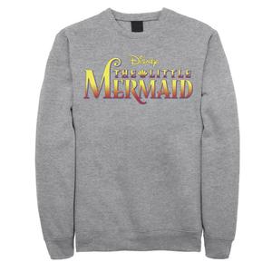 Мужской свитшот с классическим логотипом Disney The Little Mermaid Licensed Character