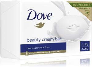 Оригинальное кусковое мыло Dove, 4× 90 гр