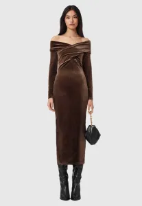 Платье-Футляр delta Allsaints, Bitter Brown