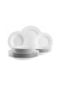 Сервиз фарфоровый MäSer Arlona, 20, 5/22/27 см, белый