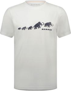 Футболка мужская Mammut 1017-02012 с логотипом, азиатский крой, мужская/QD, белая PRT3