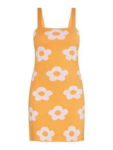 Платье до колена myMo, оранжевый