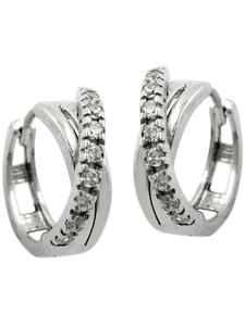 Gallay Серьги Creole 12,5x5mm Silber 925 in silber