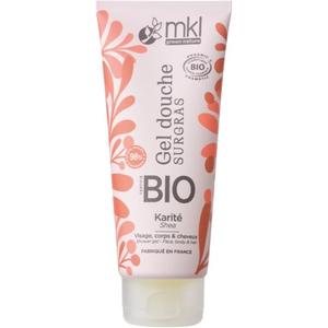 Гель для душа с органическим маслом ши 200 мл Mkl Green Nature