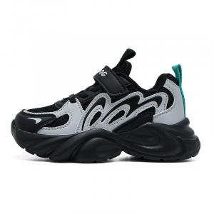 Детская повседневная обувь для детей BOBDOG, черный/серый