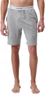 Мужские современные хлопковые шорты для сна Calvin Klein, Grey Heather