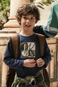 Хлопковая водолазка Mayoral, темно-синий