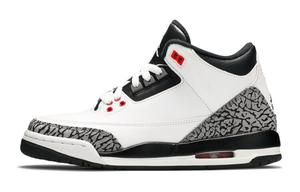 Кроссовки Jordan Air Jordan 3 Vintage Basketball Female, белый/черный