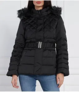 Пуховая куртка Лори regular fit Guess Jeans, черный