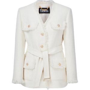 Короткое пальто KARL LAGERFELD для женщин KARL LAGERFELD / Karl Lagerfeld Jeans, белый