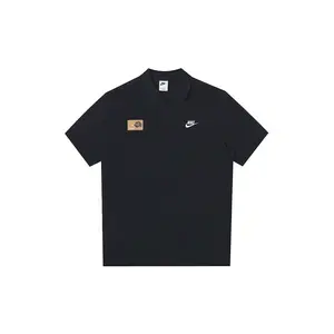 Рубашка-поло унисекс Nike, цвет Black