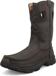 Ботинки Twisted X Men's 11 Pull On Hiker, с мысом Мокасин, серый/стальной