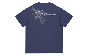 Футболки унисекс с круглым вырезом, умеренно прямой крой Disney, azure city синий