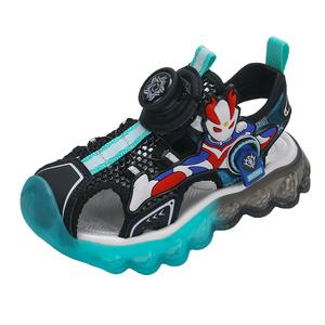 Детские сандалии с нескользящей подошвой и износостойким верхом RHOBESAM, зеленый