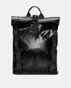 Рюкзак Sibu Rolltop Rucksack mini в черном цвете Rains, черный
