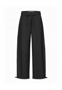 SECOND FEMALE Широкие брюки в черном цвете