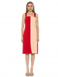 Платье миди Марисса ALEXIA ADMOR, цвет red/blush