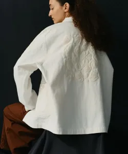 Куртка с вышивкой Gallardagalante, цвет White