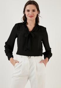 Блузка Regular Fit LELA, черная