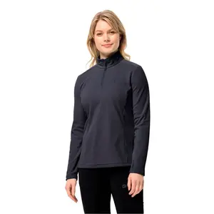 Флис Jack Wolfskin Taunus half zip, серый