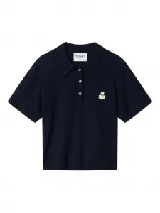 Рубашка поло Althea с логотипом Marant Étoile, синий