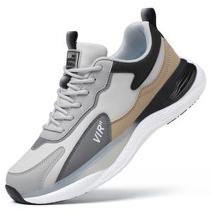 Kuding Повседневные туфли мужские низкие белые серо-серые синие черно-серые