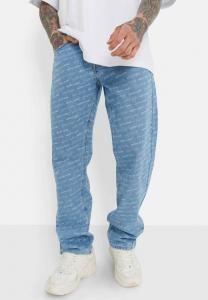 Джинсы-бойфренды LOGOMANIA Sixth June, синий