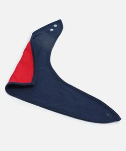 Однотонный двусторонний нагрудник в виде банданы