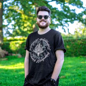 Властелин колец - футболка Elf Leaf черная