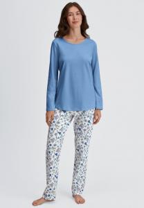 Пижамный комплект Calida SET, Riviera Blue/Light Blue
