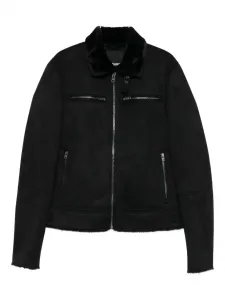 Куртка-косуха с мягким воротником Patrizia Pepe, черный