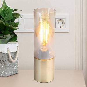 Настольная лампа Globo Lighting Annika Typ D, цветное стекло / железо - 1 лампа - латунь