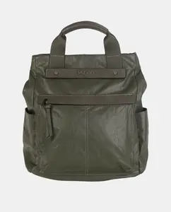 Рюкзак с передними карманами и молнией Kbas, хаки