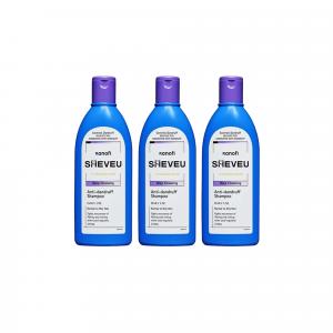 SHEVEU Selsun без силиконов шампунь от перхоти фиолетовый увлажняющий, контроль жирности, снятие зуда 200мл/375мл