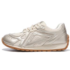 Дышащие легкие низкие повседневные кроссовки для женщин с эффектом увеличения роста Georgina Goodman, Apricot