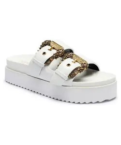 Тапочки Аризона Versace Jeans Couture, белый