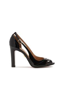 Черные туфли-лодочки Kazar