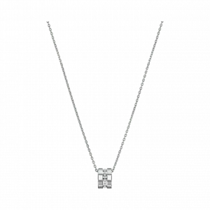 Кулон Chopard Ice Cube - Подвеска, белое золото, бриллианты
