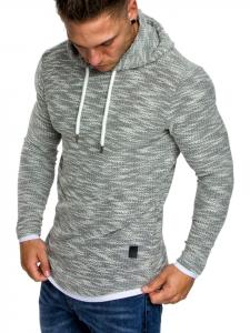 Толстовка LEXINGTON серого цвета Amaci&Sons