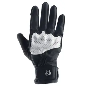 Защитные перчатки Helstons Neo Air perforated leather, черный