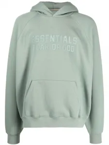 Худи Essentials с логотипом Fear Of God Essentials, зеленый