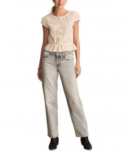 Женские свободные джинсы средней посадки с завышенной талией Lucky Brand, Bodacious Wash