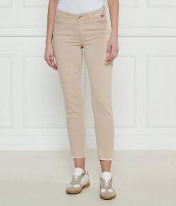 Джинсы женские Marc Cain Силеа облегающего кроя укороченные, бежевый