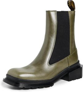 Dr. Martens, женские, Maybole, Chelsea, оливковый зеленый Eclipse, Olive Green